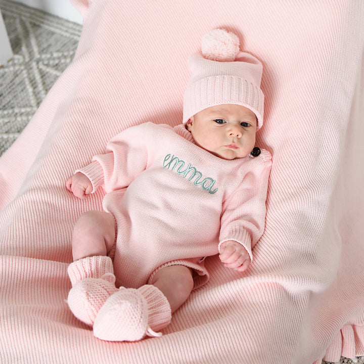 Light Pink KNIT BUBBLE - Gigi and Max