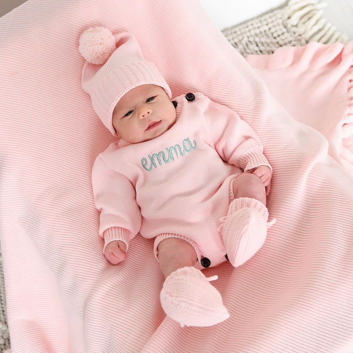 Light Pink KNIT BUBBLE - Gigi and Max