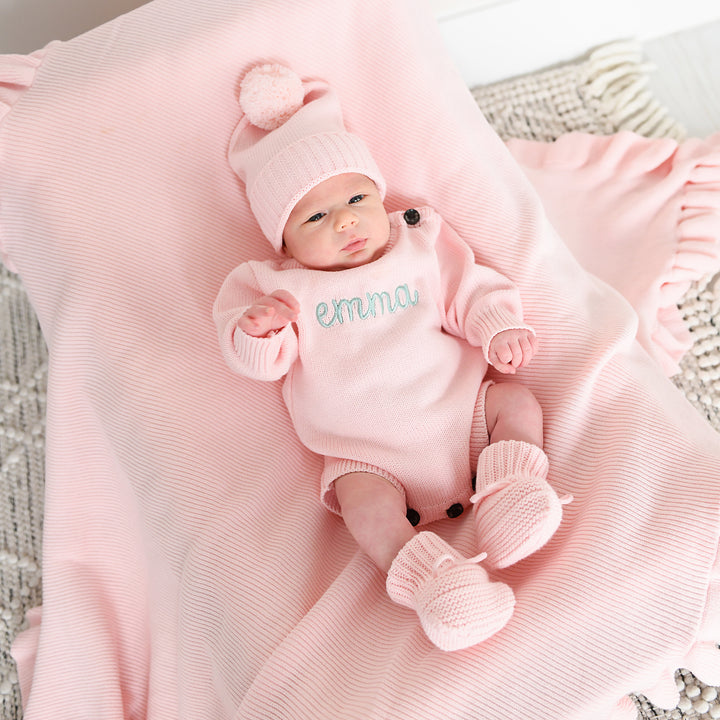 Light Pink KNIT BUBBLE - Gigi and Max