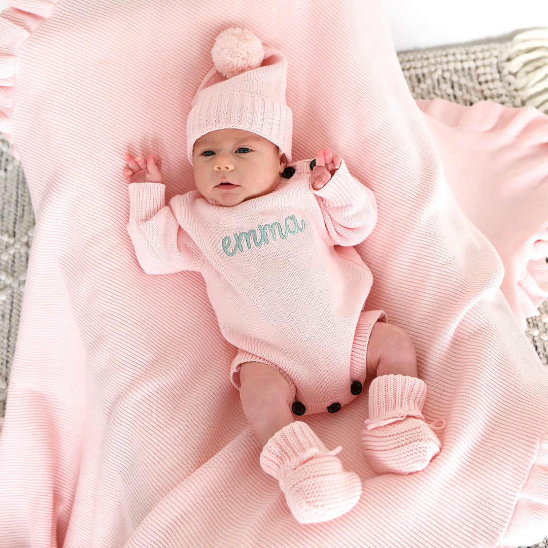 Light Pink KNIT BUBBLE - Gigi and Max