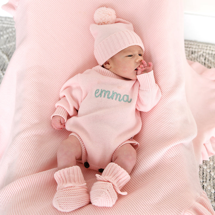 Light Pink KNIT BUBBLE - Gigi and Max