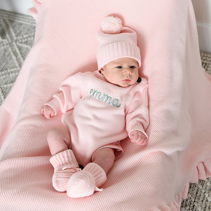 Light Pink KNIT BUBBLE - Gigi and Max