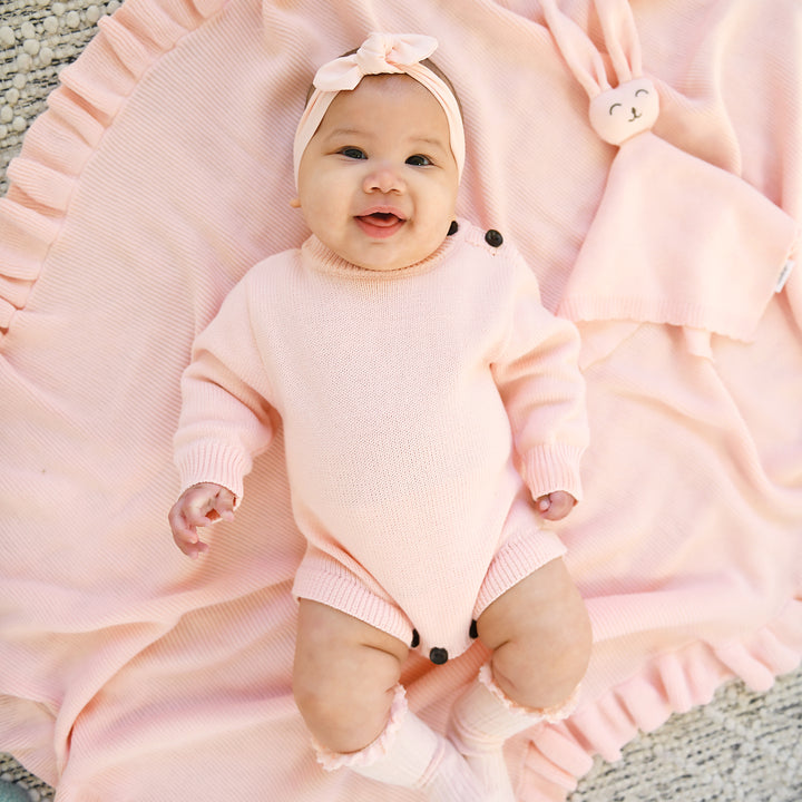 Light Pink KNIT BUBBLE - Gigi and Max