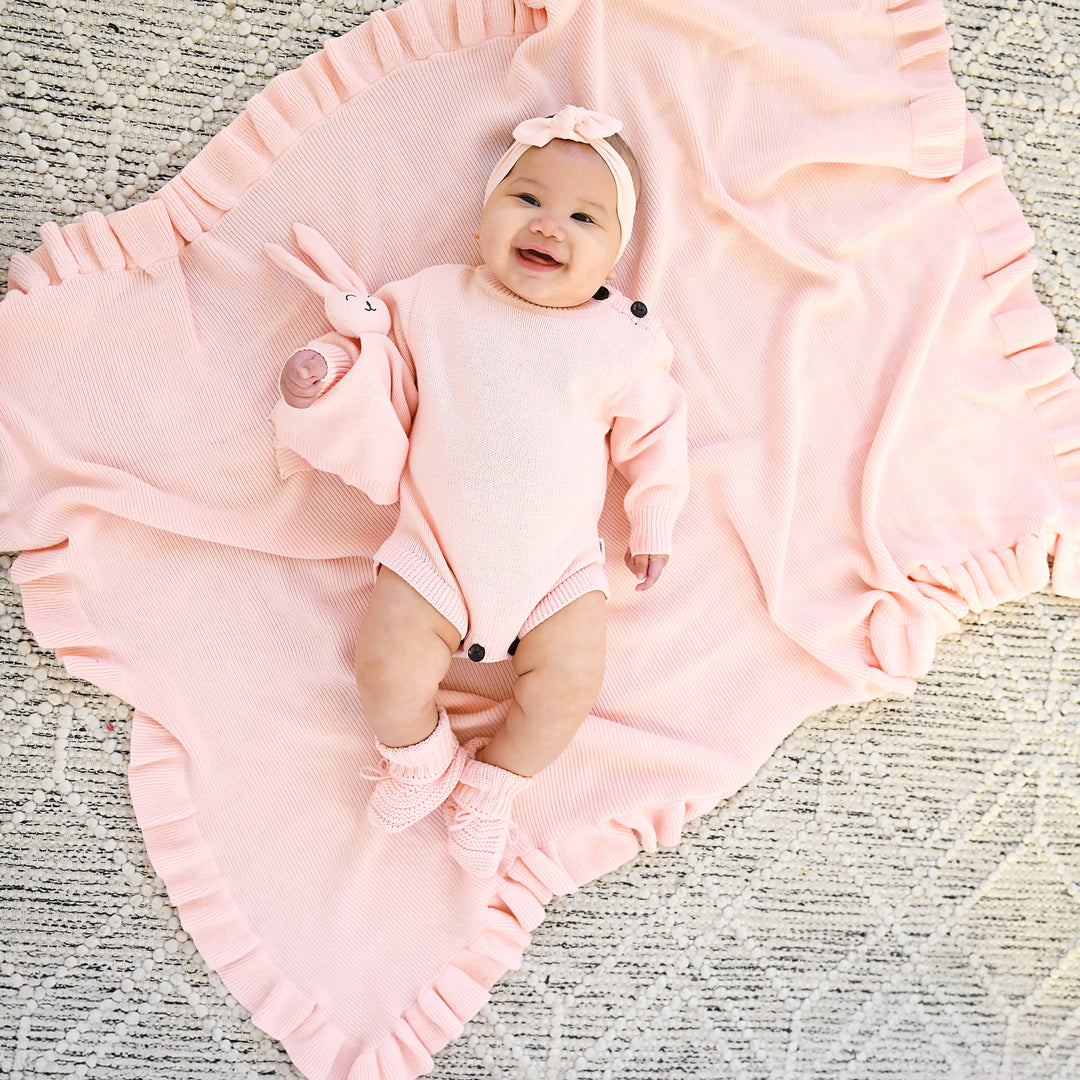 Light Pink KNIT BUBBLE - Gigi and Max