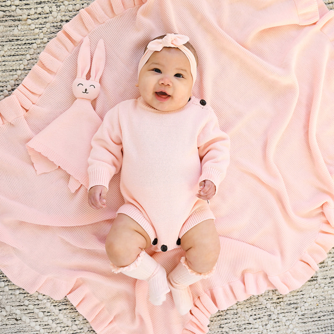 Light Pink KNIT BUBBLE - Gigi and Max