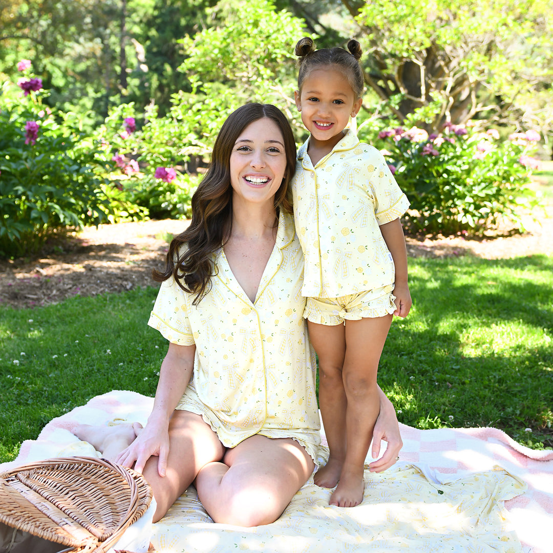 Lola RUFFLE LOUNGE SHORT SET