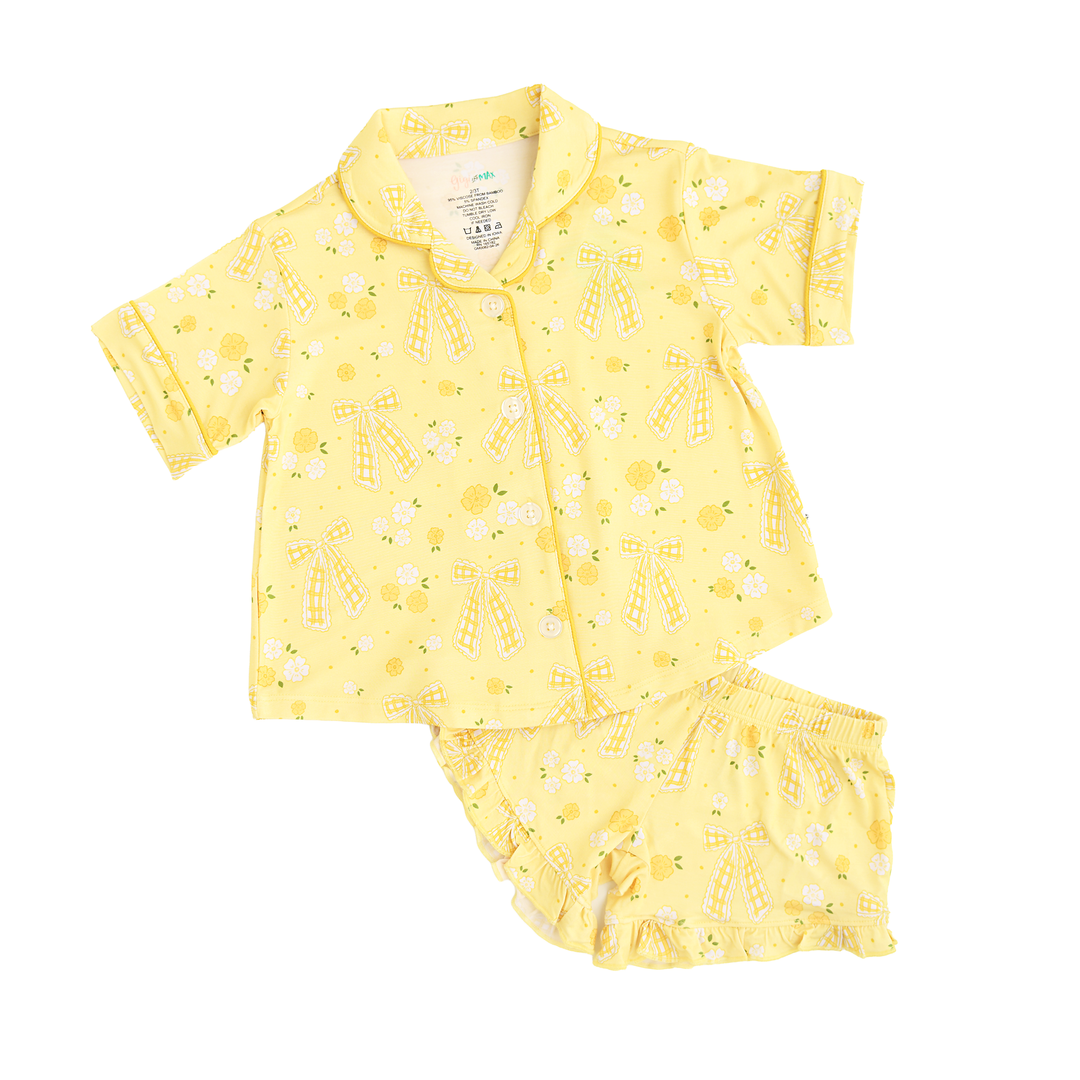 Lola RUFFLE LOUNGE SHORT SET - Gigi and Max