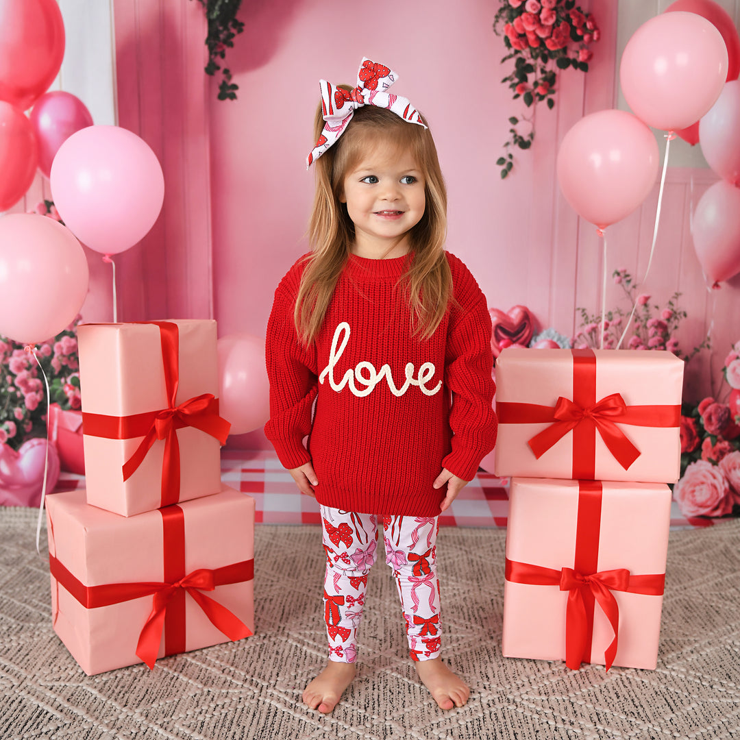 Love Red SWEATER - Gigi and Max