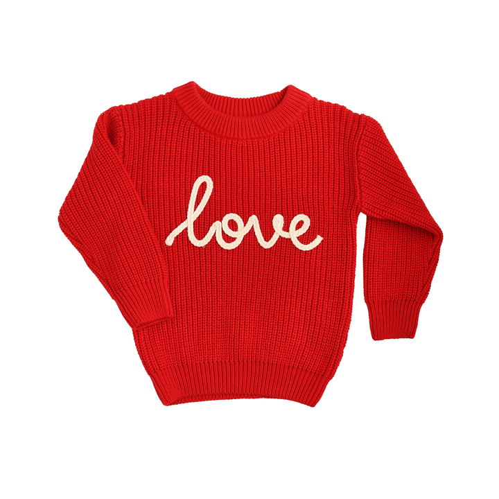 Love Red SWEATER - Gigi and Max