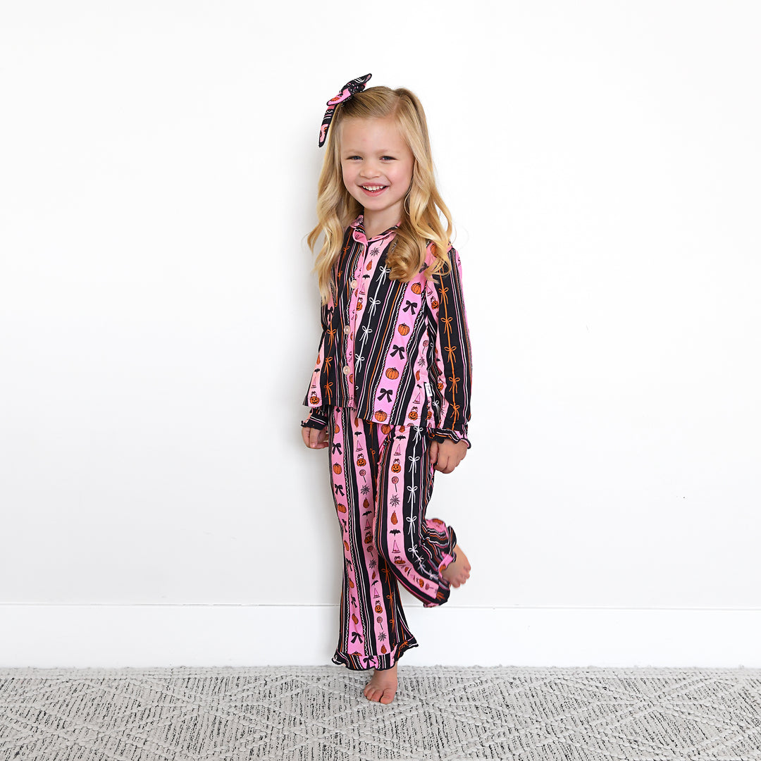 Lydia KIDS RUFFLE LOUNGE SET