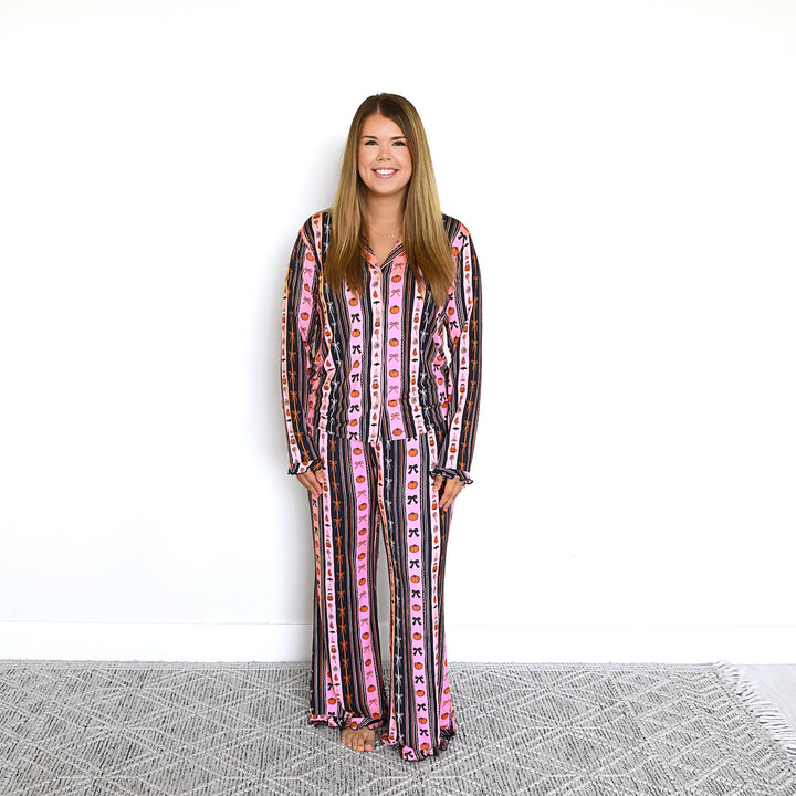 Lydia WOMENS RUFFLE LOUNGE SET