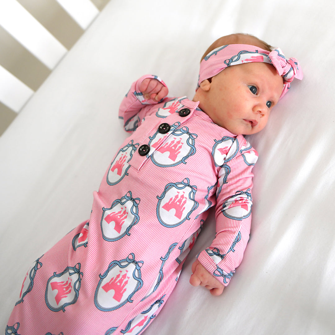 Maeve Castles TOPKNOT HEADBAND - Gigi and Max