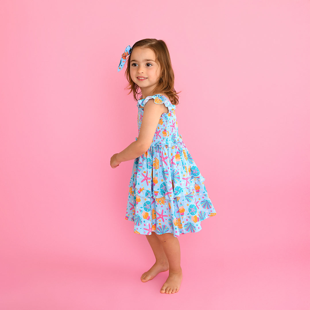 Marina SMOCKED DRESS - Gigi and Max