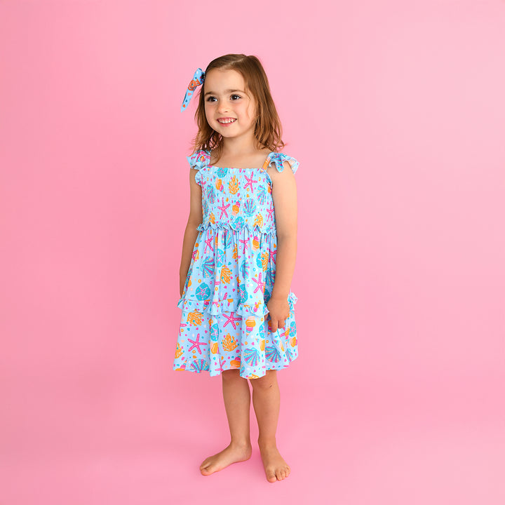 Marina SMOCKED DRESS - Gigi and Max