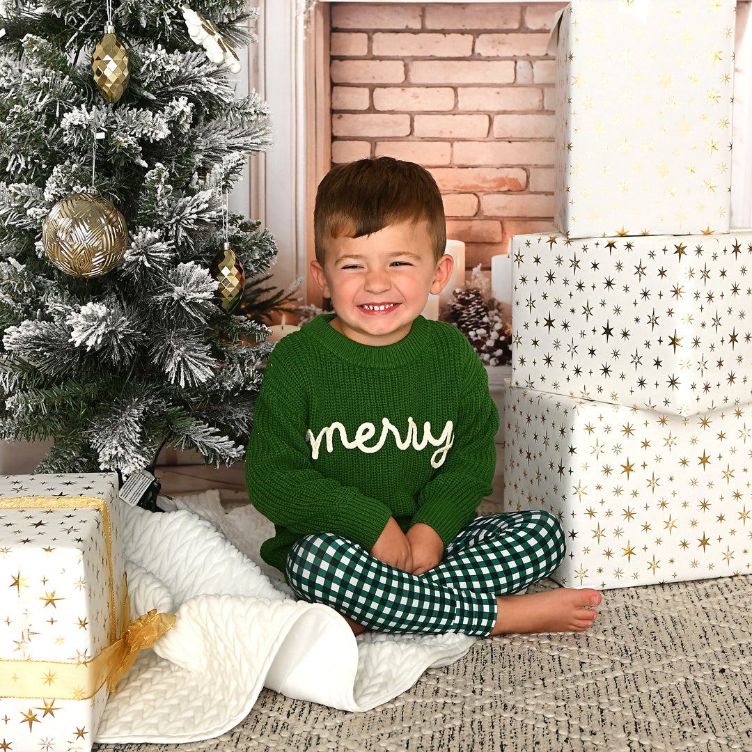 Merry Green SWEATER - Gigi and Max