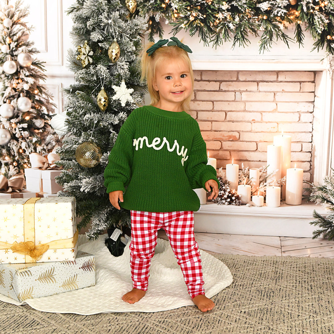 Merry Green SWEATER - Gigi and Max