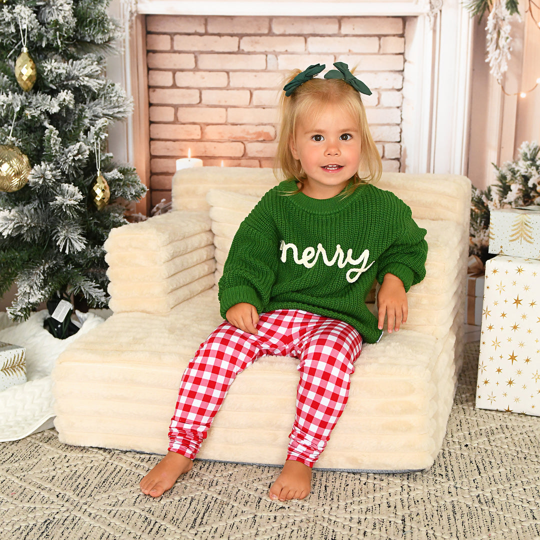 Merry Green SWEATER - Gigi and Max