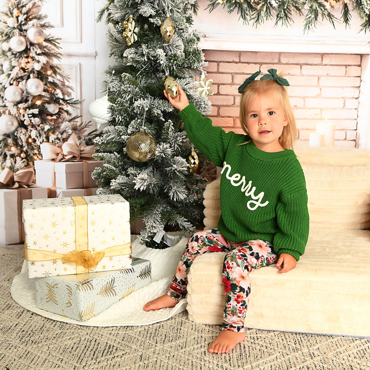 Merry Green SWEATER - Gigi and Max