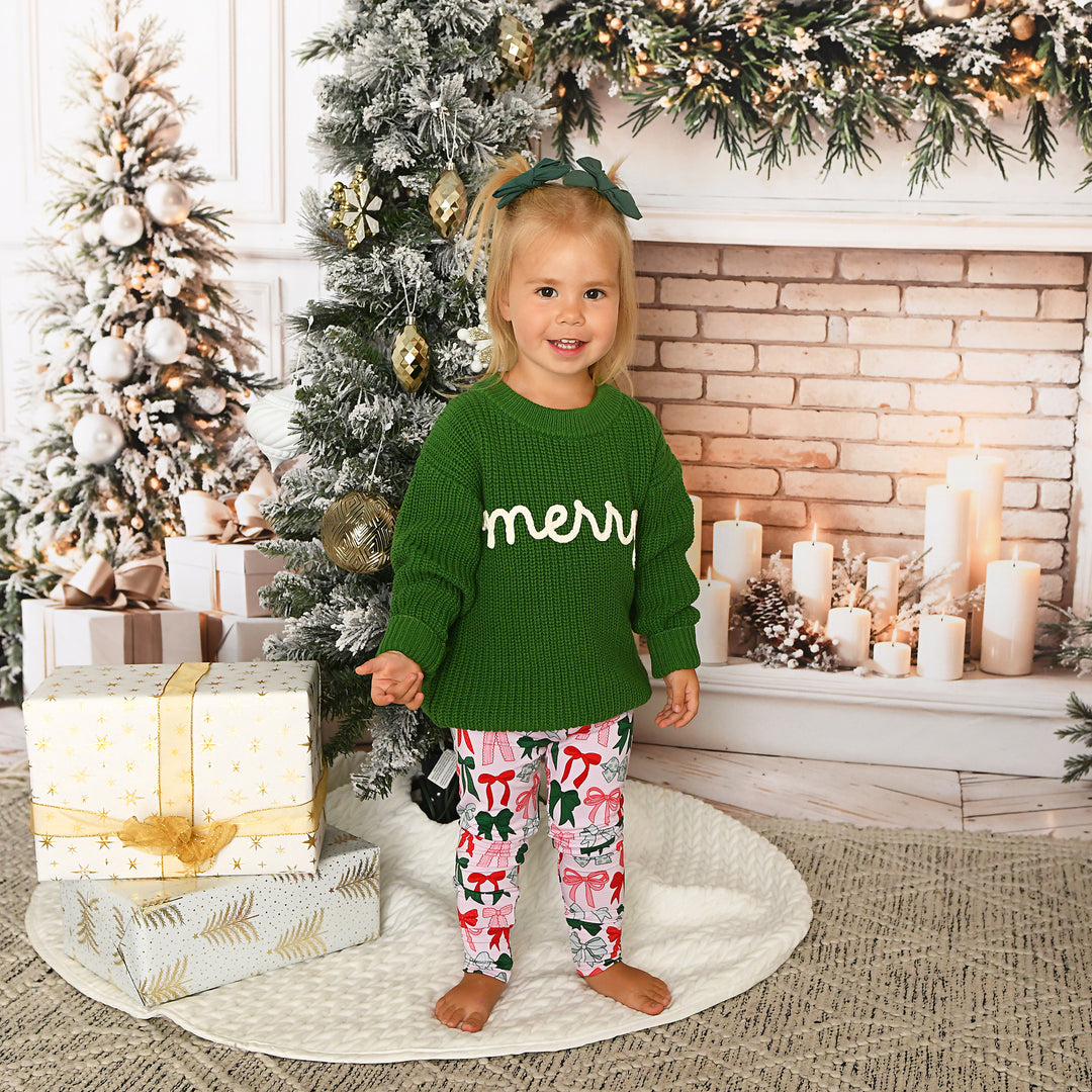Belle Bows LEGGINGS - Gigi and Max