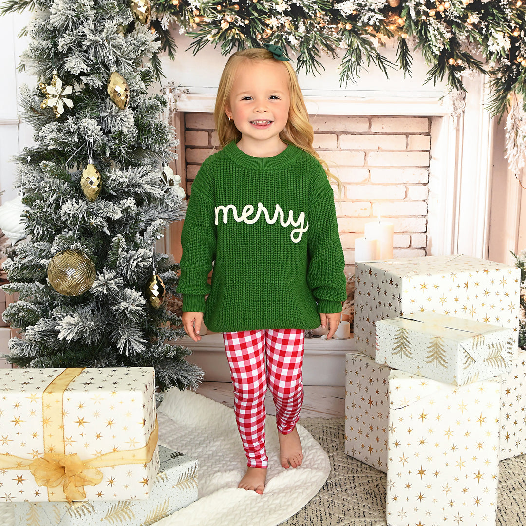 Merry Green SWEATER - Gigi and Max
