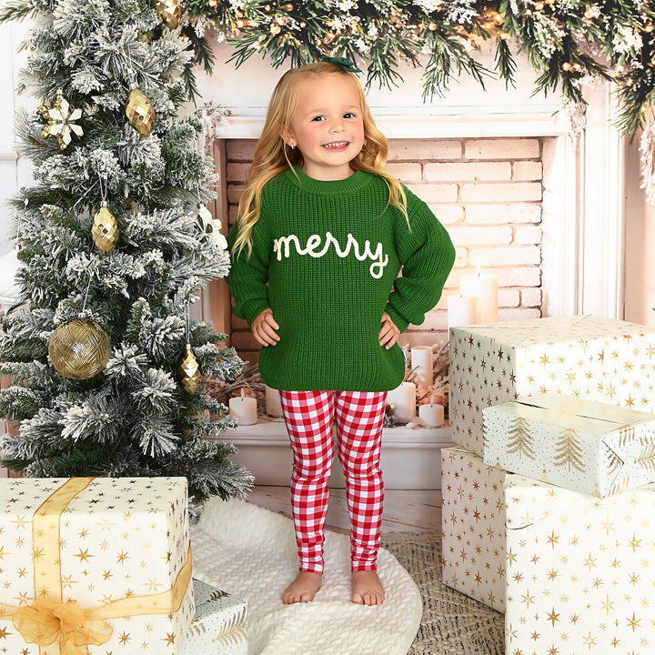 Merry Green SWEATER - Gigi and Max