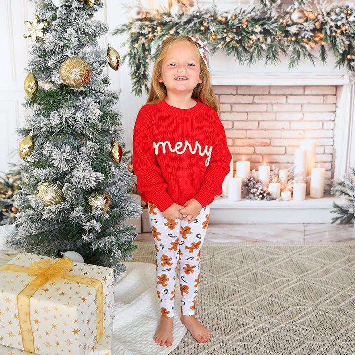 Fritz Gingerbread LEGGINGS - Gigi and Max