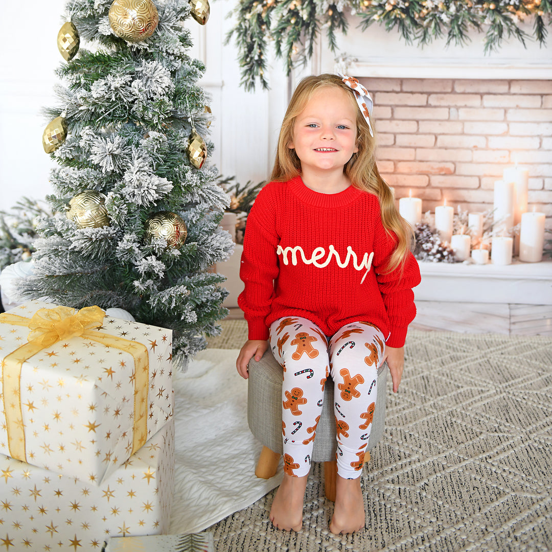 Fritz Gingerbread CLIP BOW - Gigi and Max