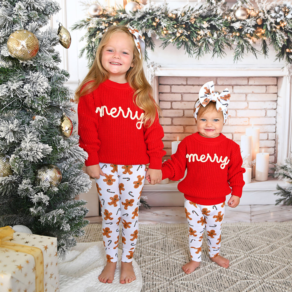 Fritz Gingerbread CLIP BOW - Gigi and Max