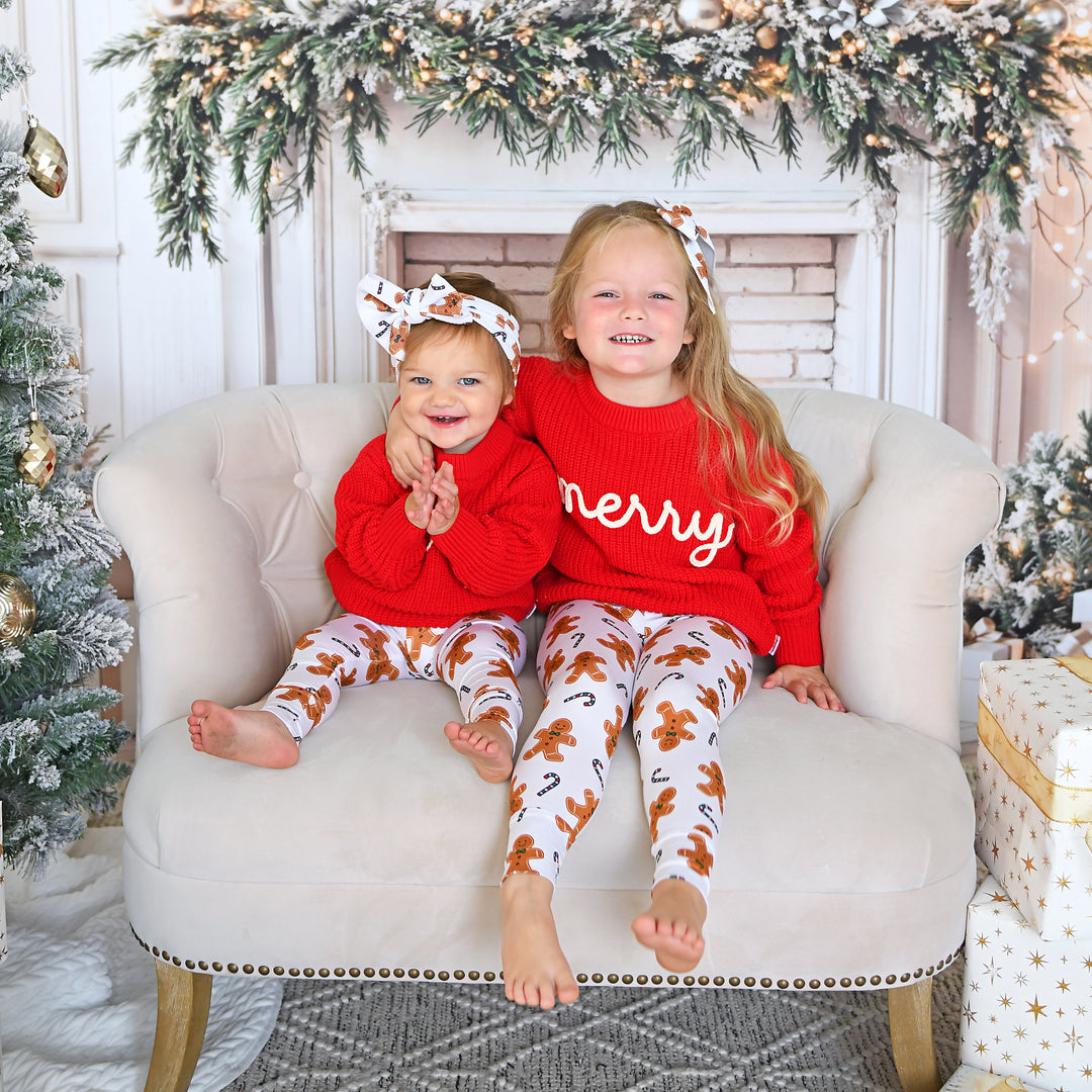 Fritz Gingerbread CLIP BOW - Gigi and Max