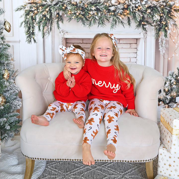 Fritz Gingerbread CLIP BOW - Gigi and Max