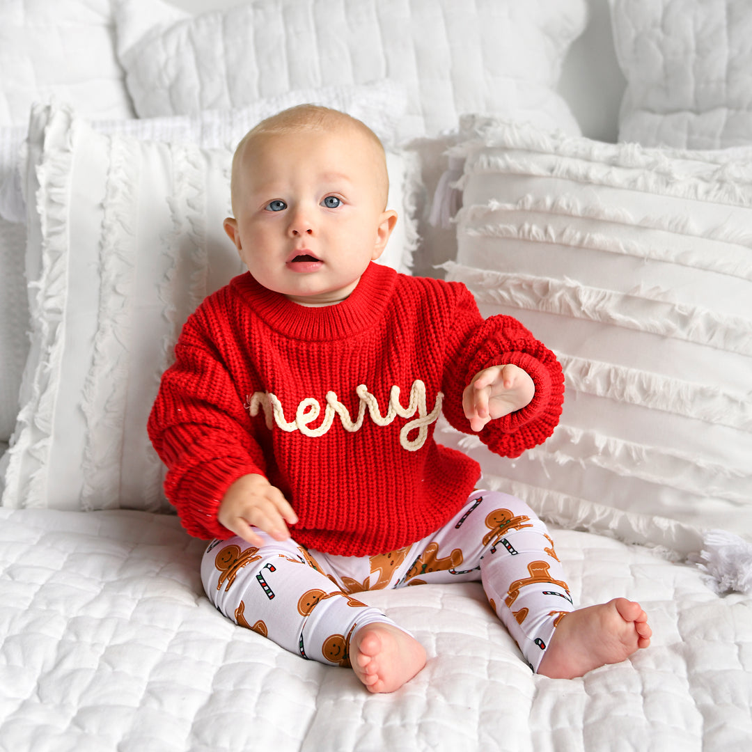 Fritz Gingerbread LEGGINGS - Gigi and Max