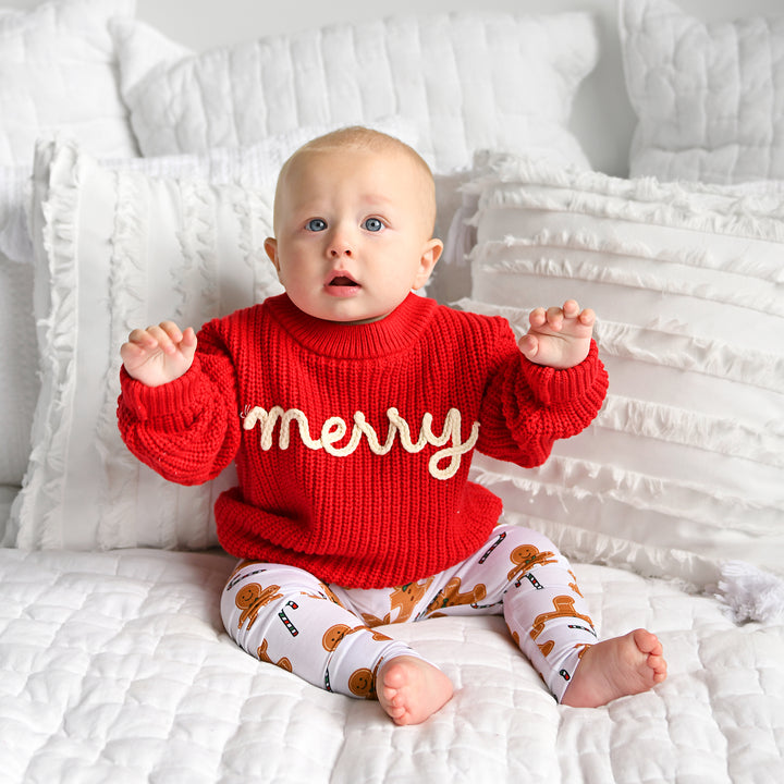 Fritz Gingerbread LEGGINGS - Gigi and Max