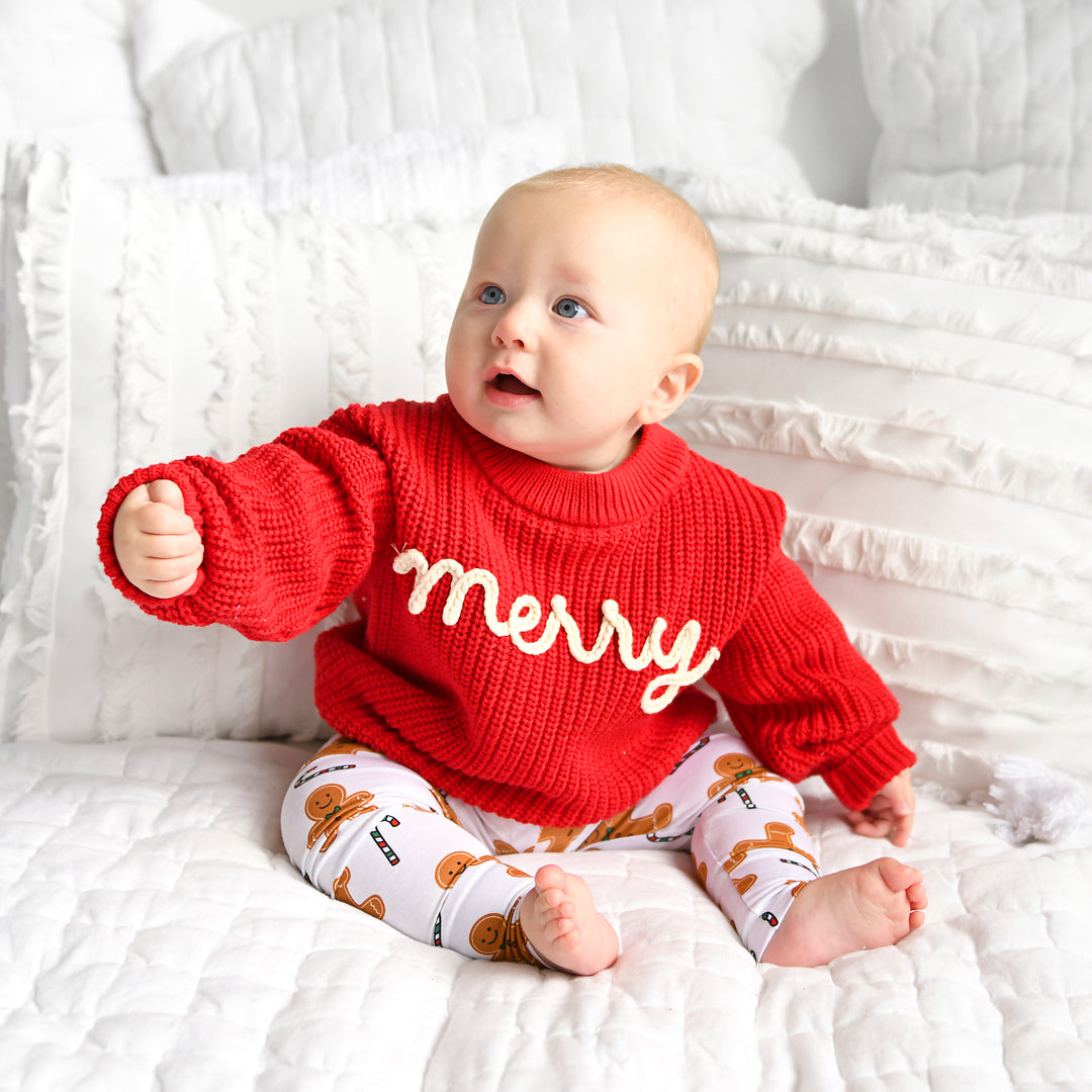 Fritz Gingerbread LEGGINGS - Gigi and Max