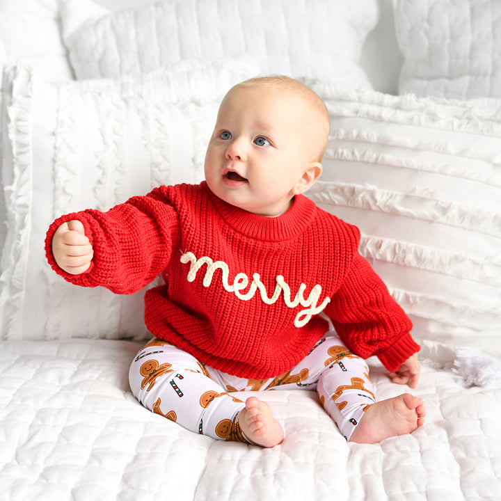 Fritz Gingerbread LEGGINGS - Gigi and Max