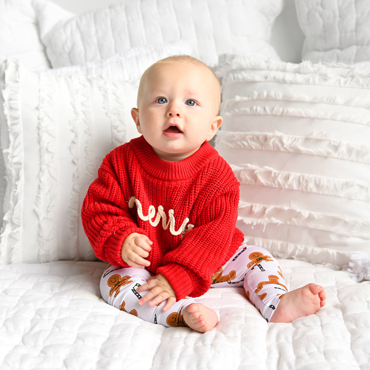 Fritz Gingerbread LEGGINGS - Gigi and Max