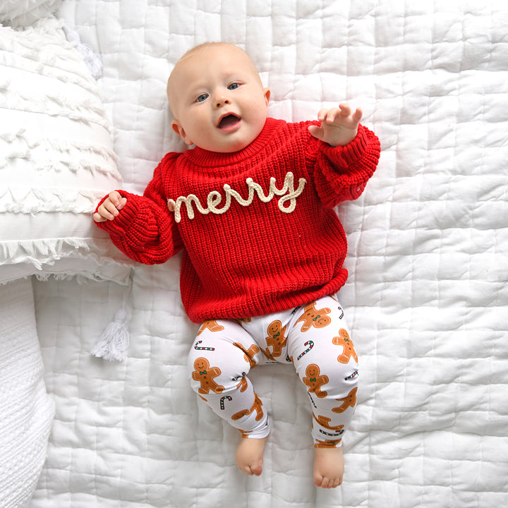 Fritz Gingerbread LEGGINGS - Gigi and Max