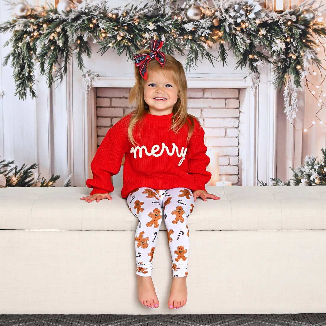 Fritz Gingerbread LEGGINGS - Gigi and Max