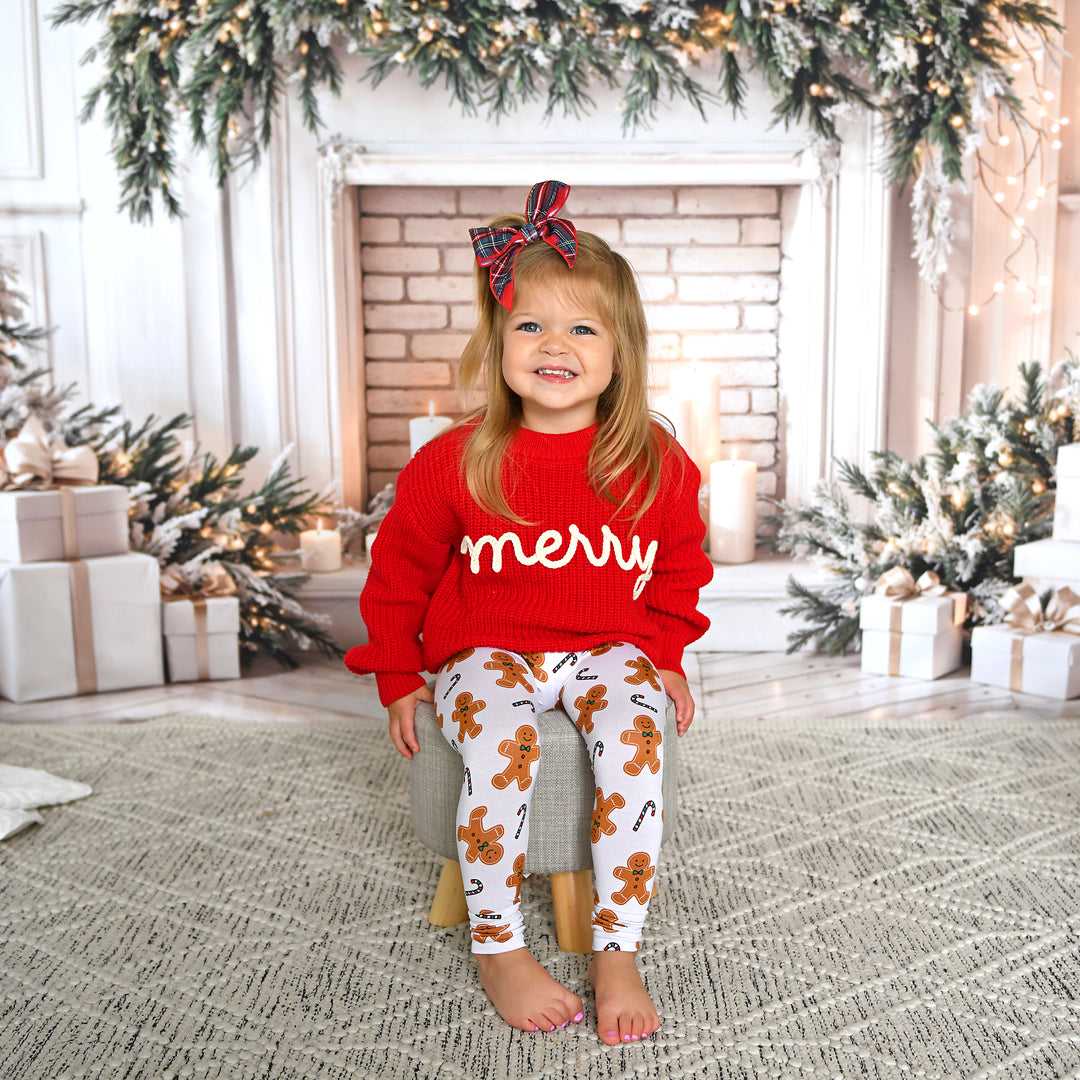 Fritz Gingerbread LEGGINGS - Gigi and Max