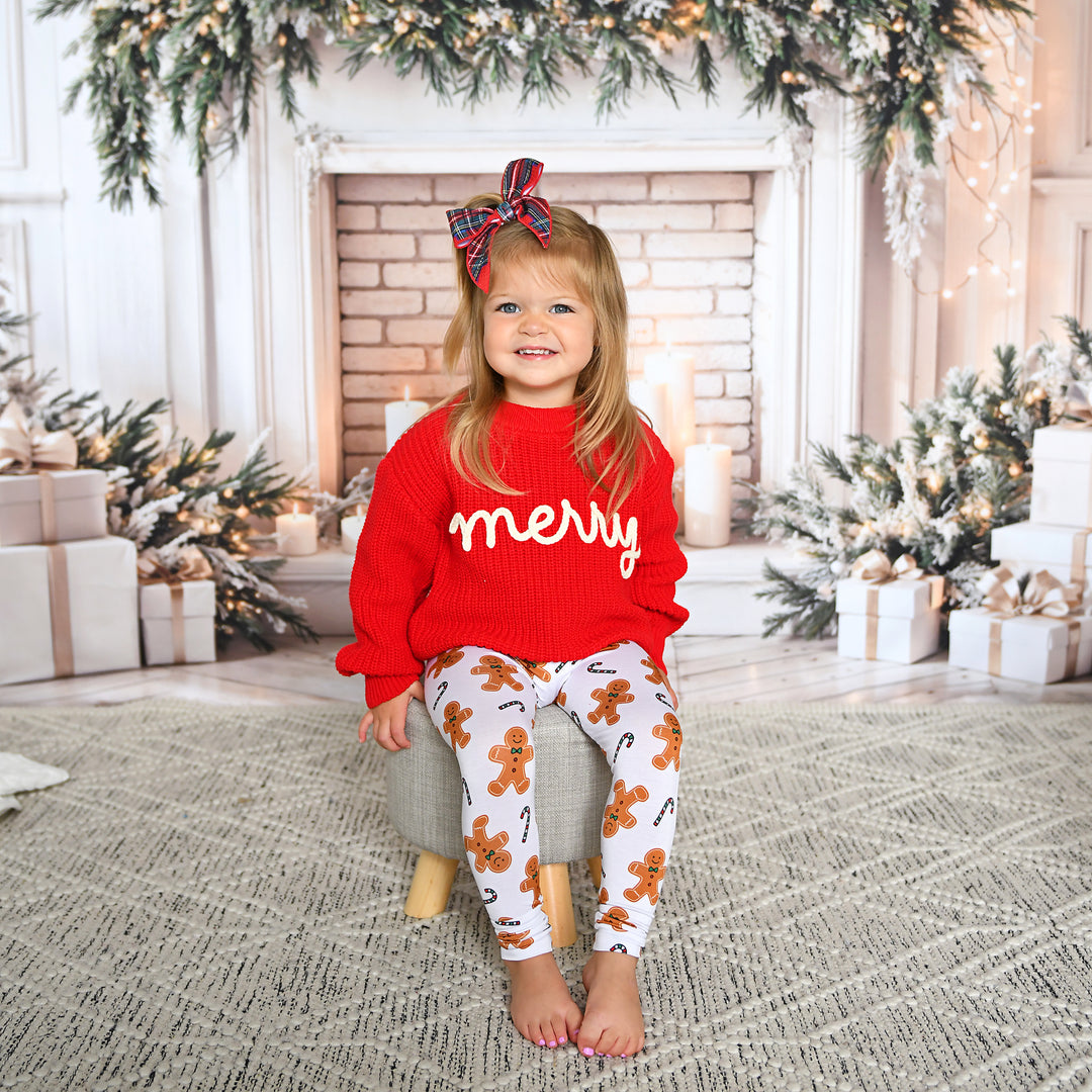 Fritz Gingerbread LEGGINGS - Gigi and Max