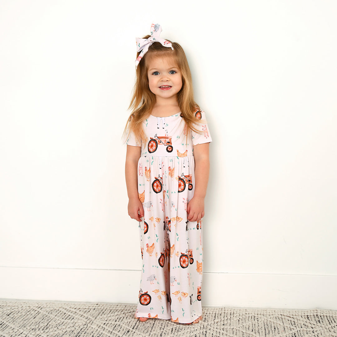 Millie Moo WIDE LEG ROMPER - Gigi and Max
