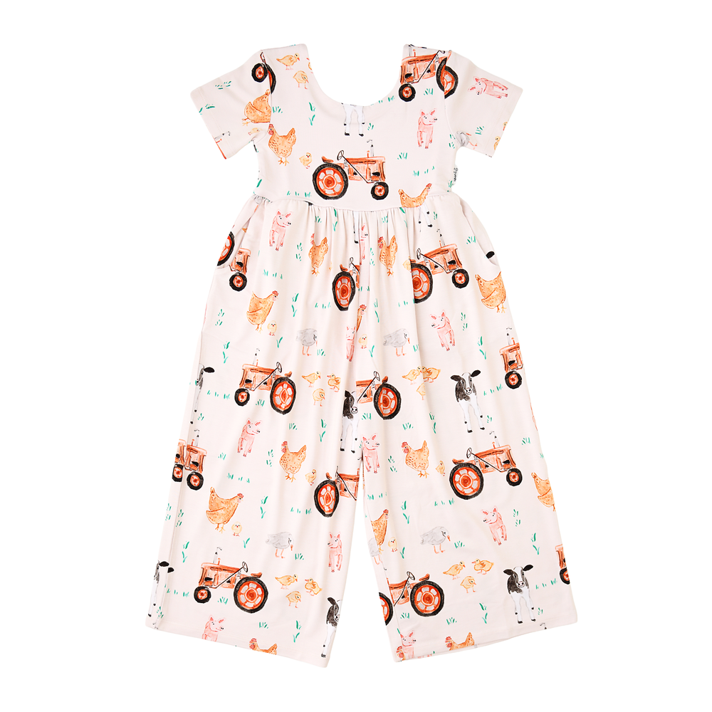 Millie Moo WIDE LEG ROMPER - Gigi and Max