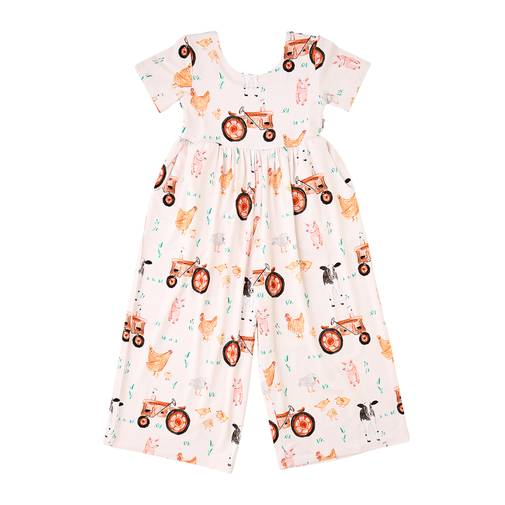 Millie Moo WIDE LEG ROMPER - Gigi and Max