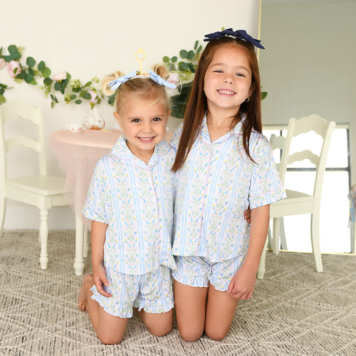 Nora RUFFLE LOUNGE SHORT SET