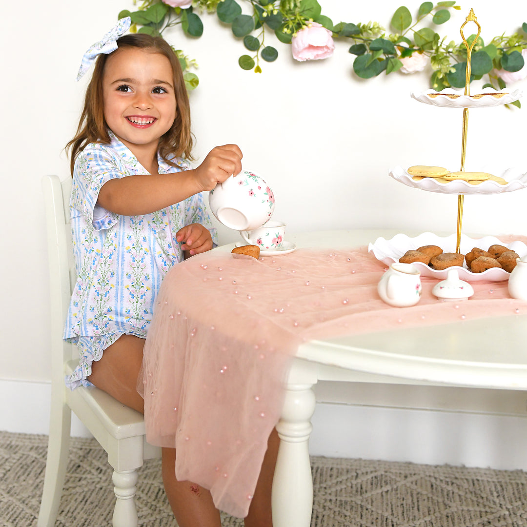 Nora RUFFLE LOUNGE SHORT SET