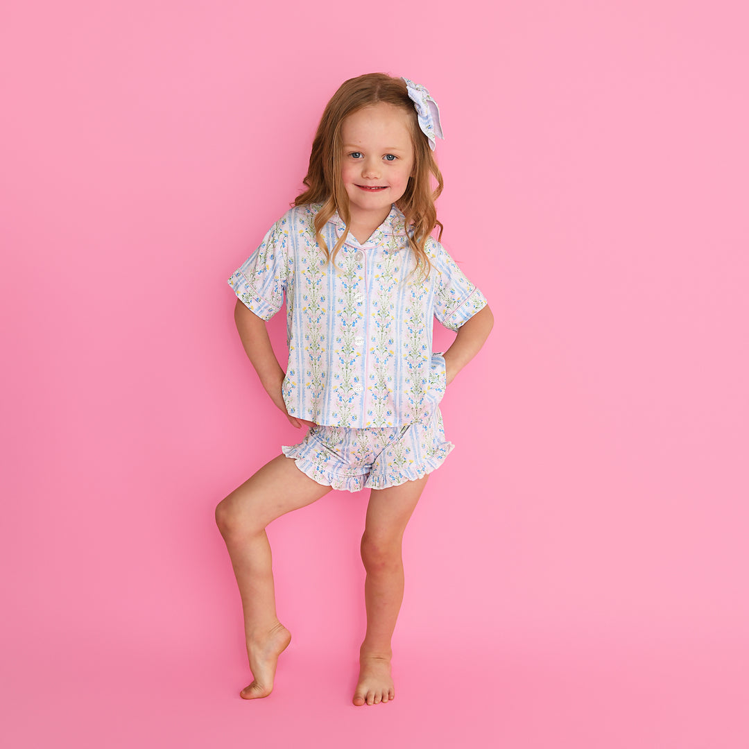 Nora RUFFLE LOUNGE SHORT SET