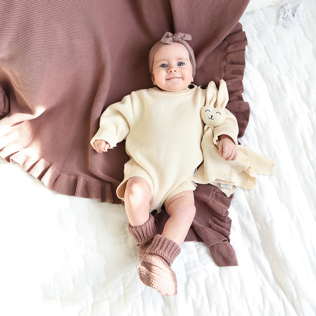 Oatmeal KNIT BUBBLE - Gigi and Max