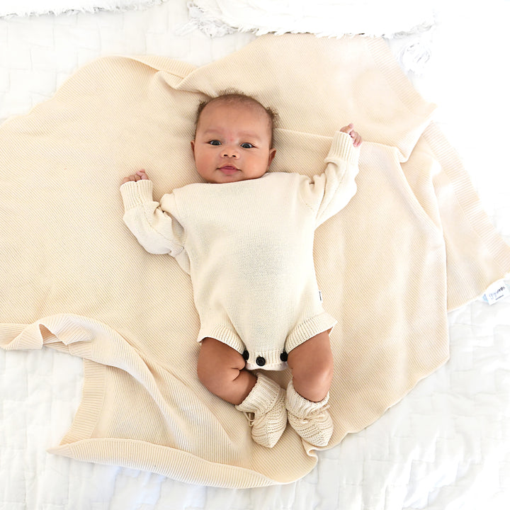 Oatmeal KNIT BUBBLE - Gigi and Max