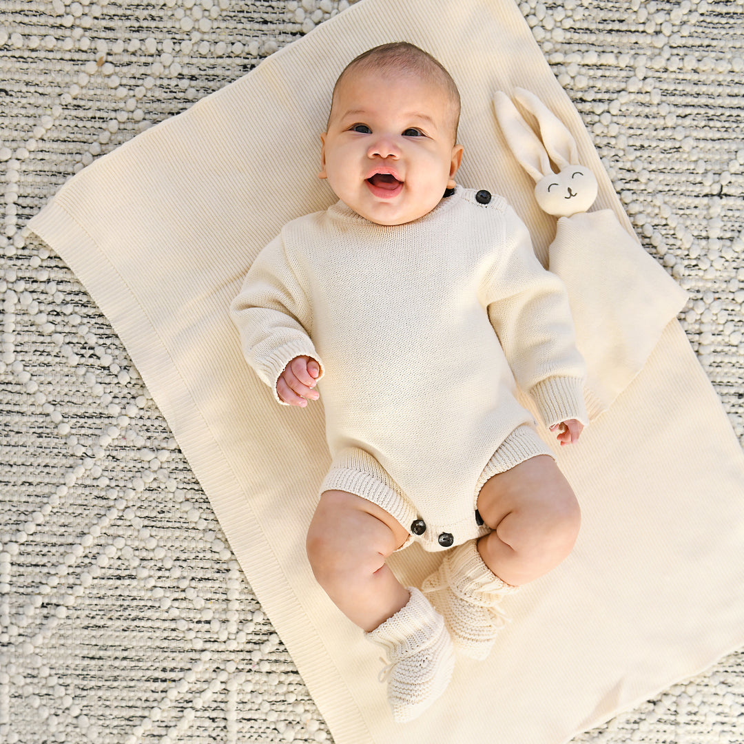 Oatmeal KNIT BUBBLE - Gigi and Max