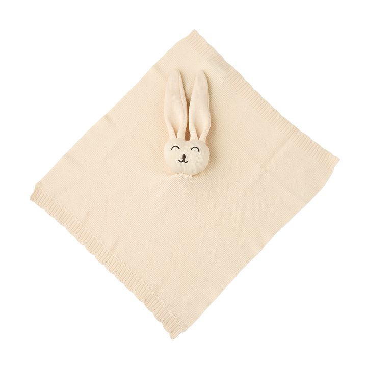 Oatmeal KNIT BUNNY LOVEY - Gigi and Max