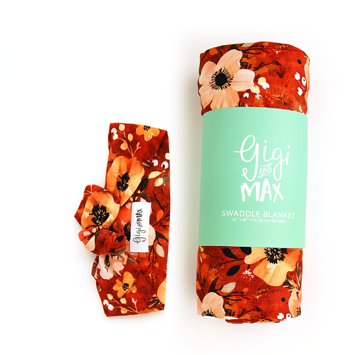 Auburn SWADDLE - Gigi and Max